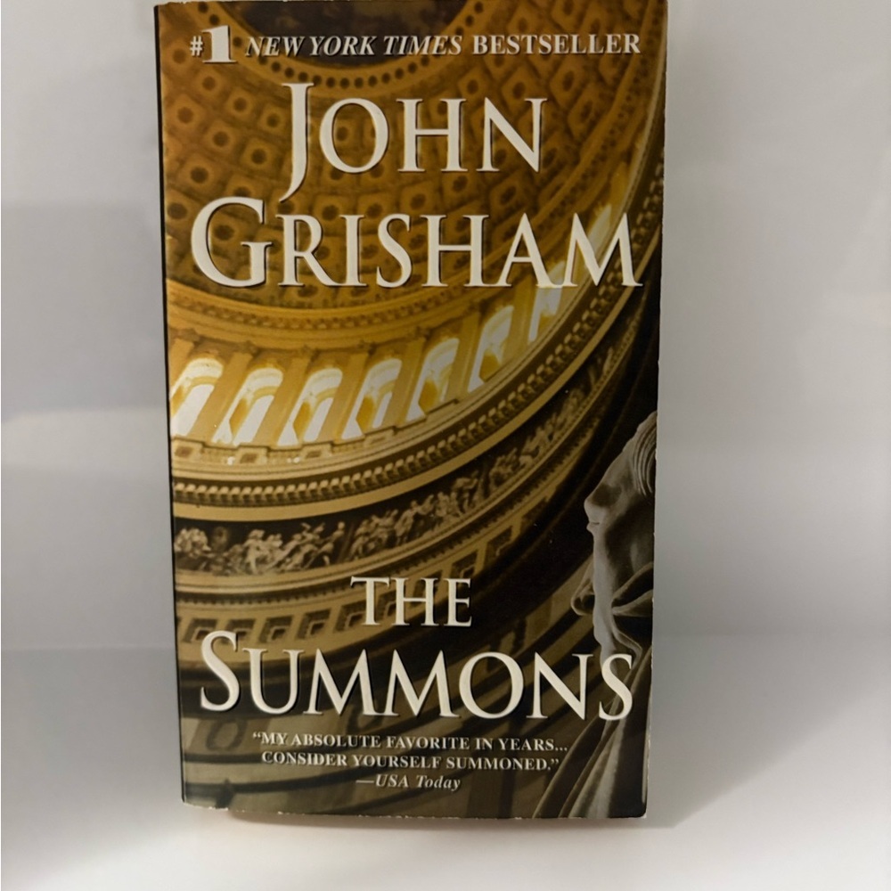 📚 3/$25 📚 The Summons by John Grisham Paperback Book